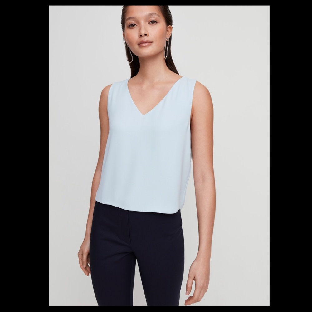 Aritzia Babaton Murphy Blouse Mint S